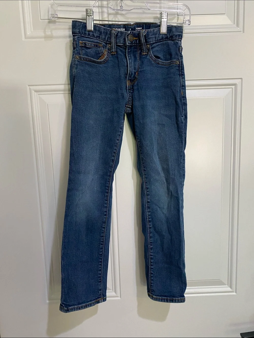 Old Navy Kids Dark Blue Straight-Leg Jeans